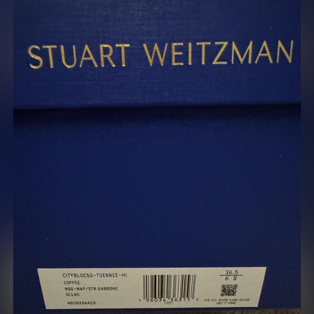 Stuart Weitzman City Block Square Toe Over the Knee Boot. BNIB. - Picture 10 of 10